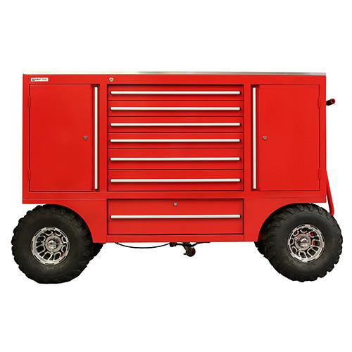 Stainless Steel Handles Heavy Duty texture Grain Powder Coat Steel Tool Storage