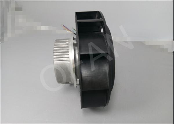 Low Noise Pa66 Rail Transportation EC Centrifugal Fans 230V 3570rpm