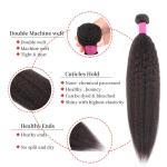 8 To 30 Inch Brazilian Human Hair Weave Bundles Kinky Straight Style BORUI