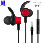 Anti Tangled 1.2M Cable length Wired In Ear Headphones For Android Computer