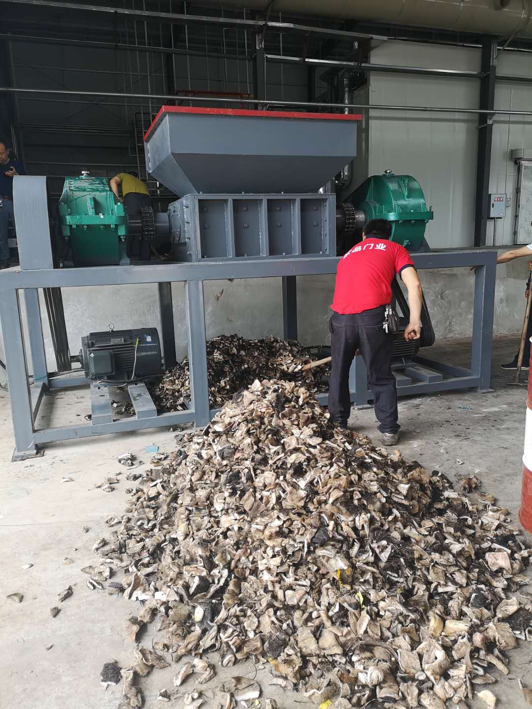 Customized Stainless Steel Cowhide Sheep Pig Skin Cutting Machine for Making Gelatin