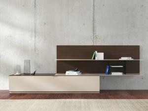 China Modern Living Room TV Stand Hotel And Home Furniture , Wooden TV Cabinet factory