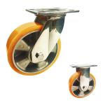 770LBS High Capacity 304SS Aluminium PU 6 Inch Castor Wheels