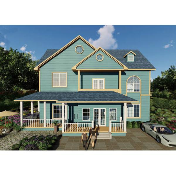 China Recyclable Architecture Light Steel Structure House Prefab Villa Modular Home factory