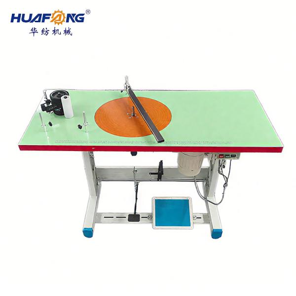 China Elastic Tape Rolling Machine Easy Operate Plastic Packing Tape Machine For Apparel Belt factory