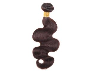 China 2# Body 800 slick Colored Human Hair Bundles 100gram True To Length factory
