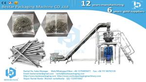 China 100mm long iron nail automatic weighing and packaging machine BSTV-450AZ factory