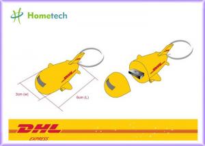 China Airplane shape Cartoon Customized USB Flash Drive Soft Rubber For Boys 4GB/ 8GB factory