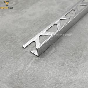 China Wall Tile Border Trim Aluminium Tile Trim Accessories Gold / Silver / black factory
