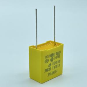 China MKP 0.82uF X2 Safety Capacitor Solvent Resistant Epoxy Resin factory
