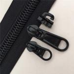 Brass Garments Long Chain Zipper W3.2cm W5cm Waterproof For Bags