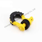 Heavy Duty Forged Off Road Bow Shackle 3/4 Inch Pink Yellow Black Custom