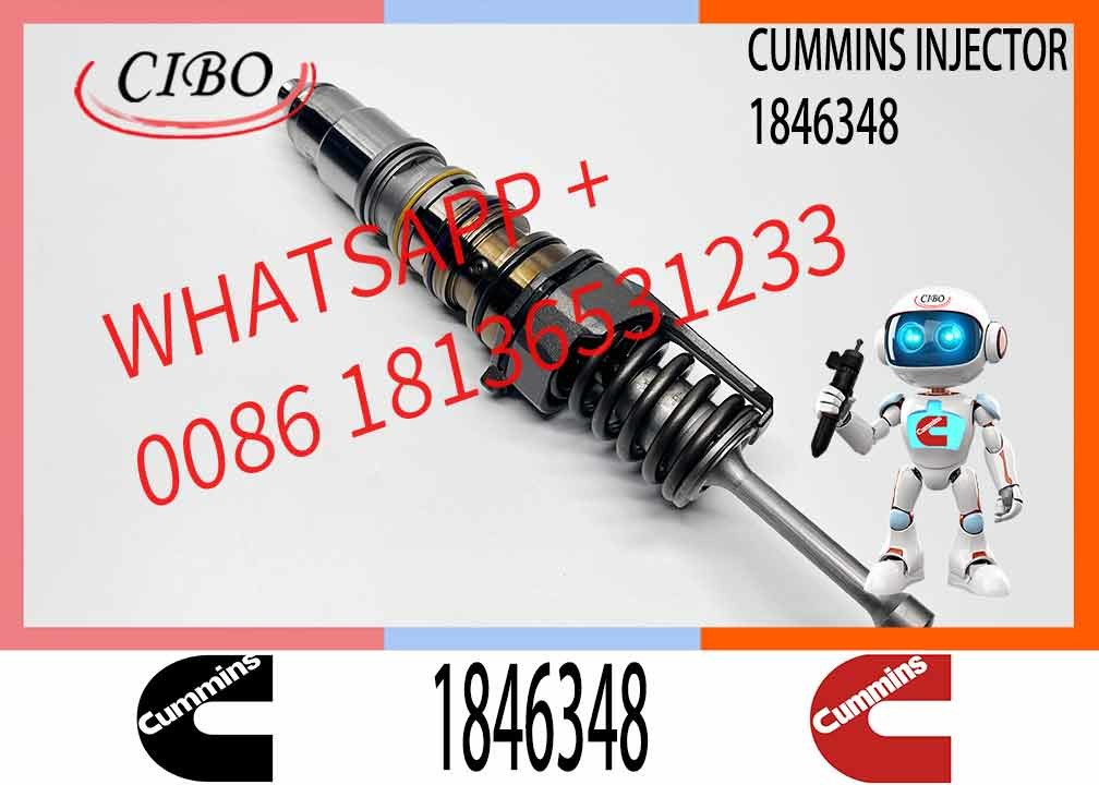 Diesel Engine Parts Injector 1846351 1846350 1846348 For C-cummins Qsx15 Engine