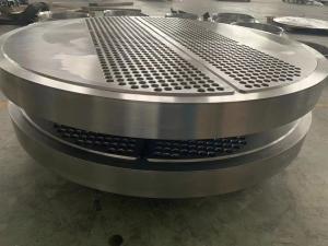 China Gr1 Gr2 Titanium Carbon Steel Cladding Plate SA 516 Gr70 Heat Exchanger Tube Sheet factory