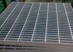 Anti Skid 100mm Catwalk Steel Grating Pressure Locked For Footbridge