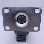 125mm PU Hospital Caster Wheel For Medical Equipment Furniture Trolley Castor