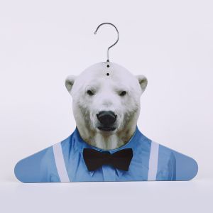 Cartoon Cat Cardboard Hangers Animal Style Paper Hanger Customized Shape