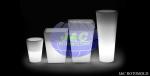Multi Sizes Plastic Rotational Moulding For LED Rotomolded Flower Pots High