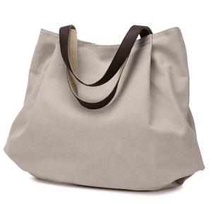 China Daily Work Waxed Duffle Canvas Bag Dustproof Easy Cleaning Heavy Duty White factory