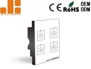 China Four Channels Output Remote Dimmer Switch , DALI High Power Dimmer Switch factory