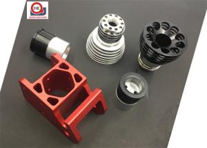 China Black Chrome Plated Machined Metal Parts Anodized Turning And Mill Machining factory