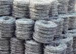 500 Meters Barbed Fencing Wire Electro Galvanized