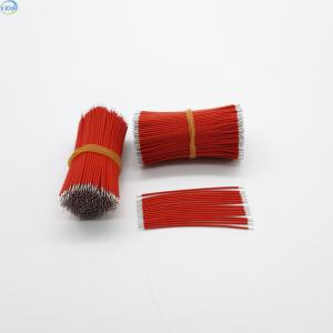 China OEM Battery Leads Electronic Wire Harness , Red Tinned Copper Wire on sale
