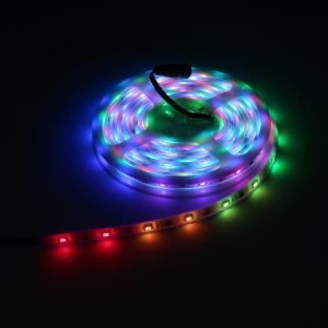 China Durable Soft LED Tape Strip Lights 28 LEDs Per Meter For Christmas Event Show factory