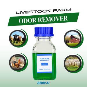 China Livestock Farm Plant Deodorant For Sheep Compost Ammonia Odor Eliminator Cattle Farm Deodorizing Cleaning Solution factory