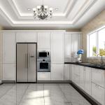 Modern Kitchen Furniture Customized Durable Faucet Wall Cabinets Lacquer