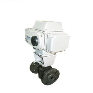 China Class 150lb 2 PC WCB Flange Ball Valve DN15 - DN250 ASME Standard factory