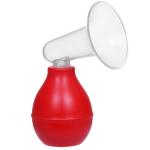 BPA Free Latex Silicone Manual Breast Pump With Bottle