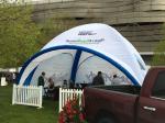3x3 M Inflatable Trade Show Display Long Service Life Spider Type Heat Transfer