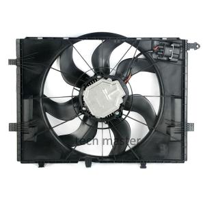 China Car W205 Series 600W Radiator Fan Assembly Suitable For Mercedes Benz C CLASS OEM A0999061000 A0999061100 A0999061200 factory