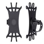 Silicone Handlebar Motorcycle Mobile Stand , 4-6 Inch Iphone 12 Motorcycle Mount
