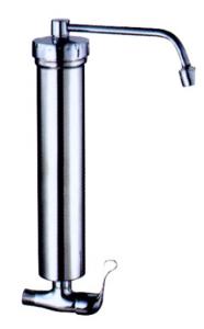 China Activated Carbon Filtert Stainless Steel Water Purifier With The Cartridge factory