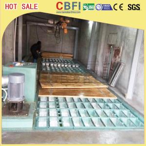 20 Tons Per Day Fishery Ice Block Machine , Industrial Ice Maker Machine