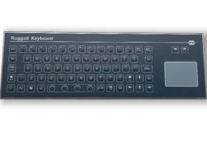 China Explosionproof Panel Mounted Keyboard 71 Keys IP67 Industrial Membrane Keyboard on sale
