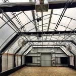 Agriculture Single-Span Blackout Pe Automatic System Greenhouse For Vegetables