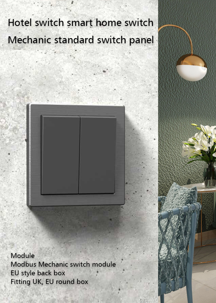 1 Gang 1 Way Panel Electrical Wall Switch High voltage 250V 10A