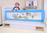 Fashion Pink Baby Bed Rails Cartoon Safe Guard Railing for 1 - 3 Years Old Baby
