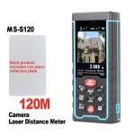 120m Laser distance meter Range finder outdoor W-camera rechargeable battery