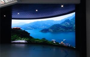 China Highly Durable Color LED Display P4 HD Indoor LED Screen For Construction factory