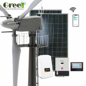 China Low Rpm 30kw Pitch Control Wind Turbine High Output factory