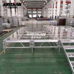 Transparent Acrylic Aluminum Alloy Outdoor Event Glass Portable Dance Stage