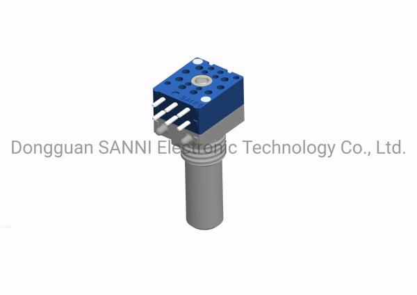 China Dual Unit Dealed Shaft Absolute Rotary Encoder For Interphone Walkie-Talkie factory