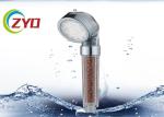 LED Colorful PC Three Function Bathroom Shower SPA Rainfall Jetting Massage