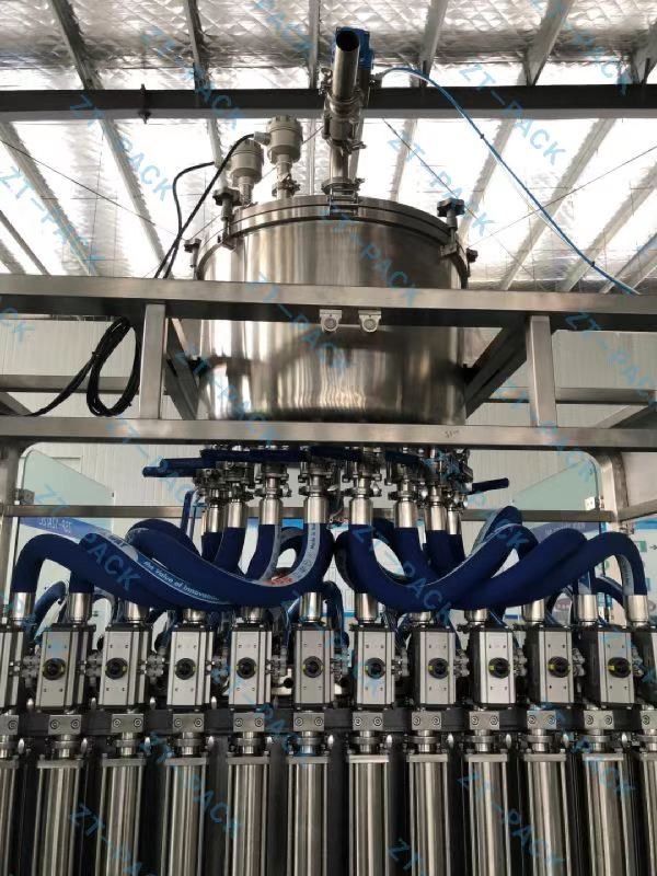 Mayonnaise Automatic Sauce Filling Machine 200ml 100ml 8 Head