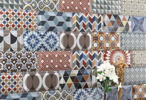 China Artistic Bread Tiles,Modern Ceramic Wall Tiles 75x152mm For Wall Design And Dining Room factory
