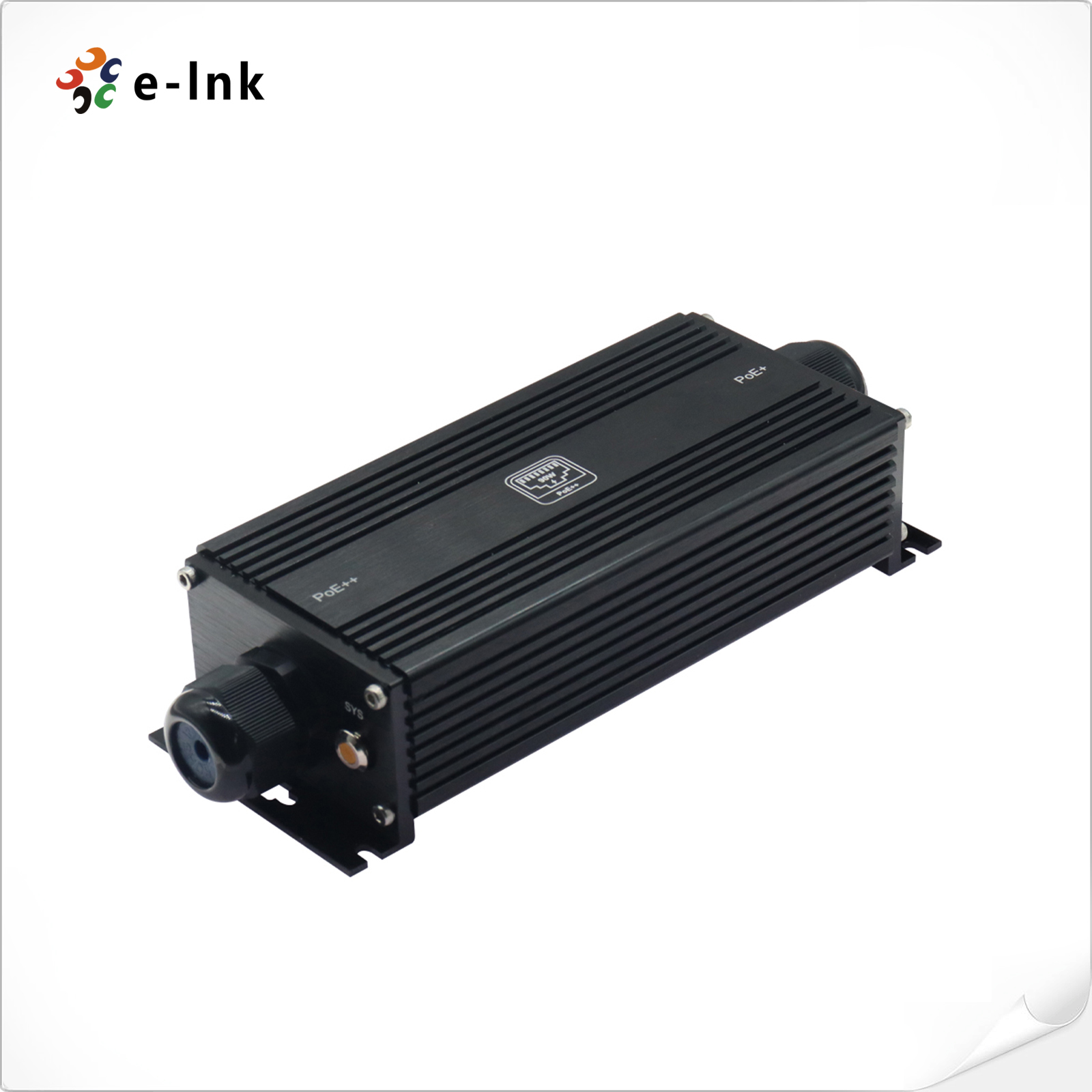 China Industrial Gigabit Waterproof PoE Extender IP67 Rated 50~57V Power factory